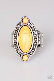 Bet Your Boots Yellow Ring - Angie's $5.00 Bling