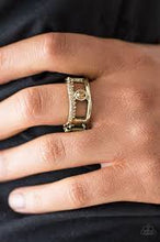 Load image into Gallery viewer, Be the Sparkle Brass Ring - Angie&#39;s $5.00 Bling