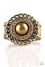 Load image into Gallery viewer, Big City Attitude Brass Ring - Angie&#39;s $5.00 Bling
