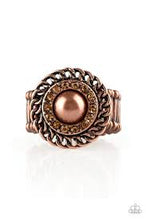 Load image into Gallery viewer, Big City Attitude Copper Ring - Angie&#39;s $5.00 Bling