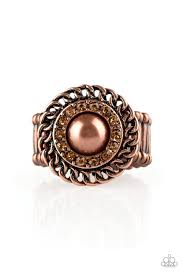 Big City Attitude Copper Ring - Angie's $5.00 Bling