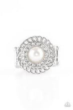 Load image into Gallery viewer, Big City Attitude White Ring - Angie&#39;s $5.00 Bling