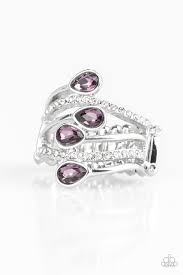 Bling Dream Purple Ring - Angie's $5.00 Bling