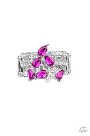 Blink Back Tears Pink Ring - Angie's $5.00 Bling