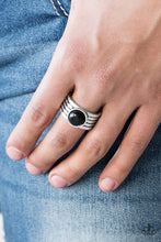 Load image into Gallery viewer, Blooming Badlands Black Ring - Angie&#39;s $5.00 Bling
