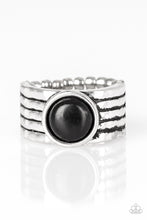 Load image into Gallery viewer, Blooming Badlands Black Ring - Angie&#39;s $5.00 Bling