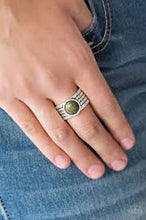 Load image into Gallery viewer, Blooming Badlands Green Ring - Angie&#39;s $5.00 Bling
