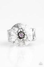 Load image into Gallery viewer, Blooming Beach Party Purple Ring - Angie&#39;s $5.00 Bling
