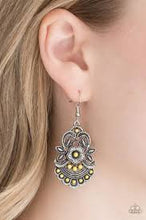 Load image into Gallery viewer, Blooming Bora Bora Yellow Earrings