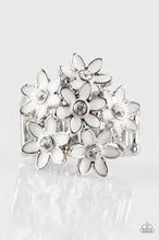 Load image into Gallery viewer, Blooming Bouquets White Ring - Angie&#39;s $5.00 Bling