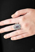Load image into Gallery viewer, Blooming Fireworks Purple Ring - Angie&#39;s $5.00 Bling