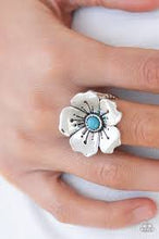 Load image into Gallery viewer, Boho Blossom Blue Ring - Angie&#39;s $5.00 Bling