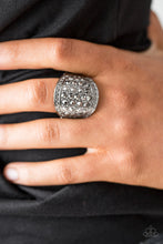 Load image into Gallery viewer, Born to Runway Black Ring - Angie&#39;s $5.00 Bling