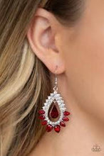 Load image into Gallery viewer, Boss Brilliance Red Earrings