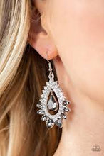 Load image into Gallery viewer, Boss Brilliance Silver Earrings