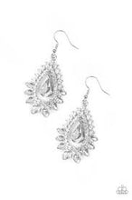 Load image into Gallery viewer, Boss Brilliance White Earrings