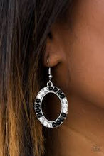 Load image into Gallery viewer, Boss Glam Black Earrings