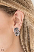 Load image into Gallery viewer, Braided Rivers Silver Clip On Earrings