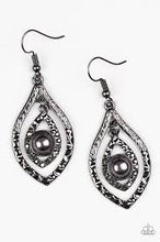 Load image into Gallery viewer, Breaking Glass Ceilings Black Earrings