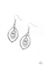 Load image into Gallery viewer, Breaking Glass Ceilings White Earrings