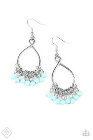Broadway Babe Blue Earrings
