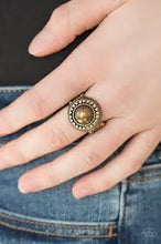 Load image into Gallery viewer, Bronx Beauty Brass Ring - Angie&#39;s $5.00 Bling