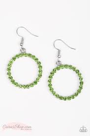 Bubblicious Green Earrings