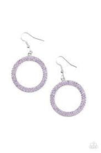 Load image into Gallery viewer, Bubbly Babe Purple Earrings