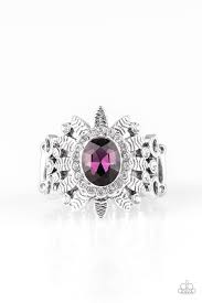 Burn Bright Purple Ring - Angie's $5.00 Bling