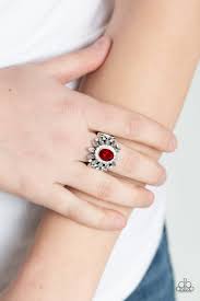 Burn Bright Red Ring - Angie's $5.00 Bling