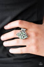 Load image into Gallery viewer, Butterfly Meadows Green Ring - Angie&#39;s $5.00 Bling