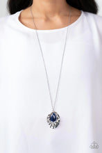 Load image into Gallery viewer, Titanic Trinket Blue Necklace