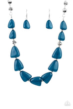 Load image into Gallery viewer, Tenaciously Tangy Blue Necklace