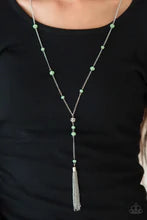 Load image into Gallery viewer, Out All Night Green Necklace