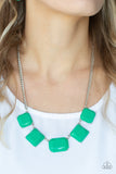 Load image into Gallery viewer, Instant Mood Booster Green Necklace