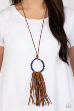 Load image into Gallery viewer, Namaste Mama Blue Necklace