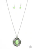 Load image into Gallery viewer, Sunset Sensation Green Necklace