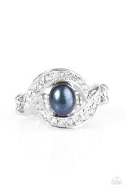 Cache Me If You Can Blue Ring - Angie's $5.00 Bling