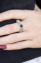 Load image into Gallery viewer, Cache Out Black Skinny Band Ring - Angie&#39;s $5.00 Bling