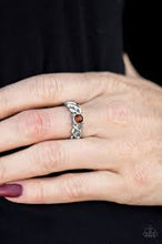 Load image into Gallery viewer, Cache Out Brown Skinny Band Ring