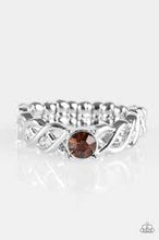Load image into Gallery viewer, Cache Out Brown Skinny Band Ring