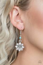 Load image into Gallery viewer, Cactus Blossom Turquoise Earrings