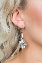 Load image into Gallery viewer, Cactus Blossom White Earrings