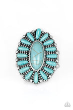 Load image into Gallery viewer, Cactus Cabana Blue Ring - Angie&#39;s $5.00 Bling