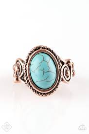 Cactus Creek Copper Skinny Band Ring