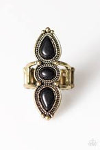 Load image into Gallery viewer, Calling All Chiefs Brass Ring - Angie&#39;s $5.00 Bling