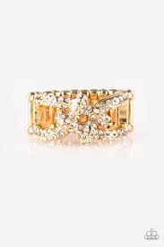 Can Only Go Upscale From Here Gold Ring - Angie's $5.00 Bling