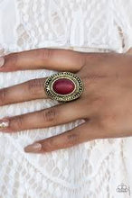 Load image into Gallery viewer, Can&#39;t Tame a Wild Thing Red Ring - Angie&#39;s $5.00 Bling