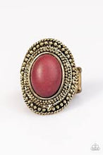 Load image into Gallery viewer, Can&#39;t Tame a Wild Thing Red Ring - Angie&#39;s $5.00 Bling