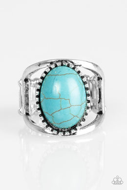Canyon Cache Blue Ring - Angie's $5.00 Bling